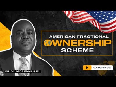 AMERICAN FRACTIONAL OWNERSHIP | Dr. Olumide Emmanuel | Wealth Creation & Real Estate Investing