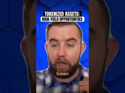 Banks and Asset Managers Embrace Tokenized Assets for High-Yield Opportunities #investing #shorts