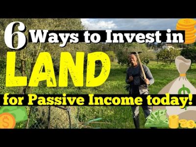 Buy Land NOW – 6 Ways to Generate Passive Income from a Small Piece of Land