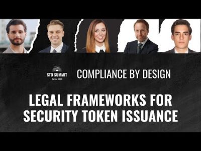 Compliance by Design: Legal Frameworks for Security Token Issuance | STO SUMMIT Spring 2025