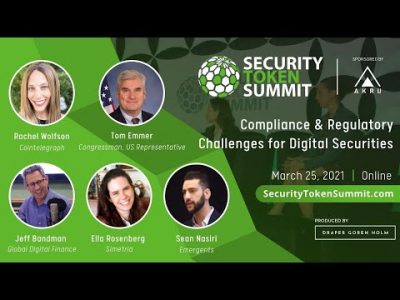 Compliance & Regulatory Challenges for Digital Securities | Security Token Summit