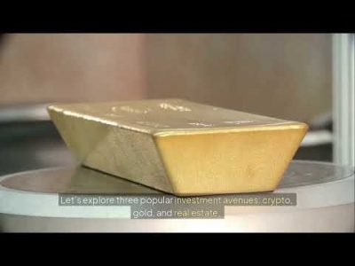 Crypto Gold or Real Estate Which One Builds Wealt #cryptocurrency #gold #crypto #money #investment