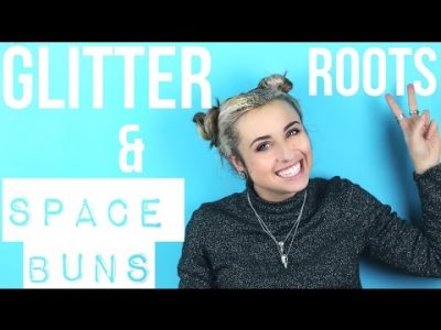 GLITTER ROOTS+SPACE BUNS★ Tutorial | TUMBLR Series♥/ R.w.A.