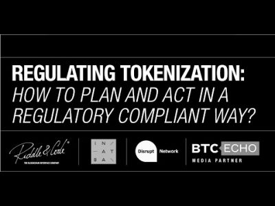 Regulating Tokenization – how to plan and act in a regulatory compliant way?