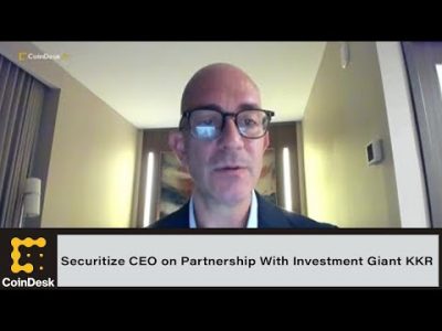 Securitize CEO on Partnership With Investment Giant KKR