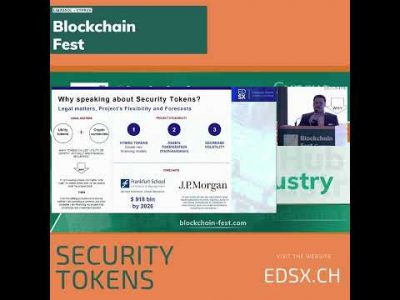 Security Token Legislation – State of Art in Europe: Security Tokens