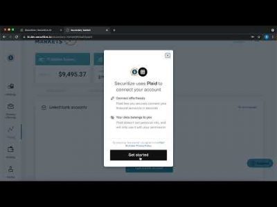 Tour Securitize Markets