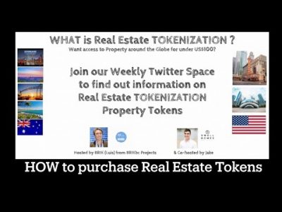 WHATisTOKEN-(#E22) 18Aug2022-HOW to buy Real Estate Tokens
