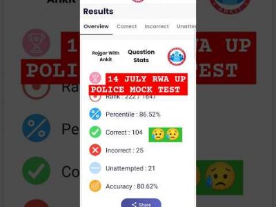 14 JULY RWA UP POLICE Constable MOCK TEST||#trending #motivation #policeexam #uppolice #ssc #upsi