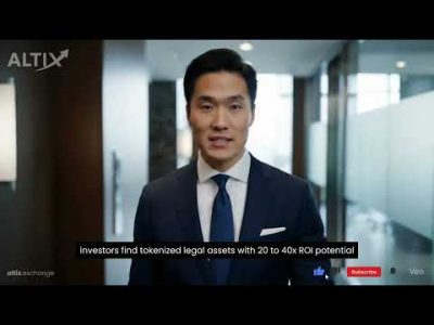20-40x ROI with Tokenized Legal Assets? How ALTIX is Disrupting Litigation Finance!