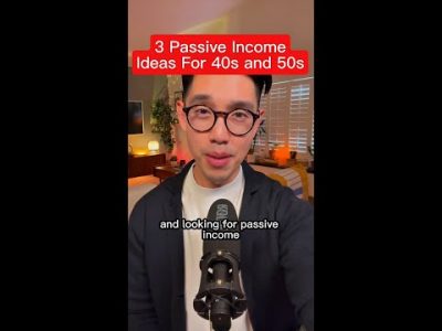 3 Passive Income Ideas for 40s and 50s