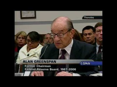 Alan Greenspan: "…Fraud, Settlement, and Securitization."