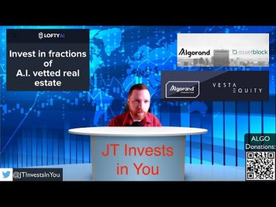 Buy Real Estate using Algorand! A true NFT use-case