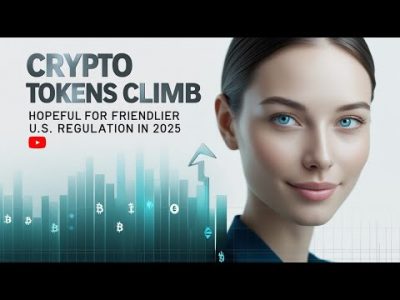 Crypto Tokens Climb as Investors Hopeful for Friendlier U.S. Regulation in 2025