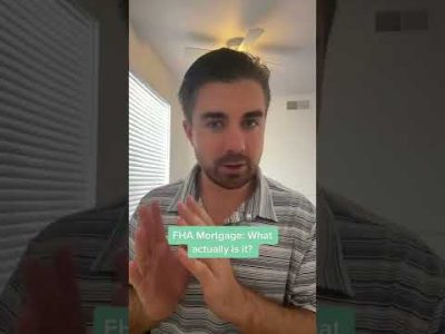 FHA Mortgages are… | CREDITS:ronellett