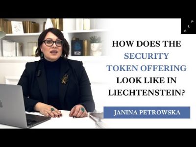How does the security token offering look like in Liechtenstein?