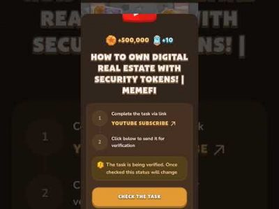 HOW TO OWN DIGITAL REAL ESTATE WHAT SECURITY TOKENS MEMEFI