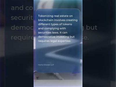 How to Tokenize Real Estate Interests in a Legally Compliant Way