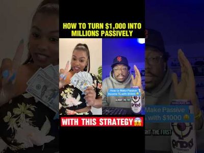 How To TURN $1,000 Into Passive Income And BUILD Wealth #shorts #passiveincome #finance