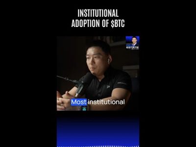 Institutional Adoption of BTC #shorts