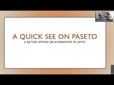 Introduction to PASETO (platform-agnostic security tokens) – Ruby Jane Cabagnot