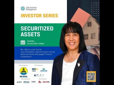 Investor Series by CFA Society Philippines: Securitized Assets