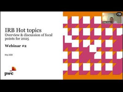 IRB Hot topics – Webinar 2: Overview & discussion of focal points for 2025