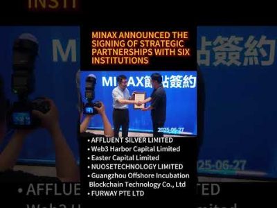 MINAX signs 6 global strategic nodes! #rwa #Web3 #DigitalAssets #Blockchain #BrandFinance