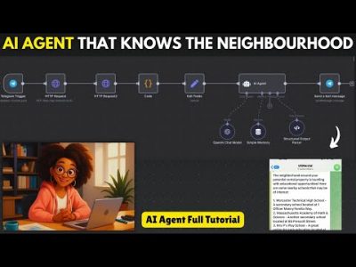 n8n Real Estate AI Agent That Knows the Neighbourhood | Real Estate AI Automation