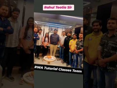 Rahul Teotia Sir ❣️ RWA Tutorial Team #Rwa #rahulsir #maths #viral #trending #Shorts #Status #short