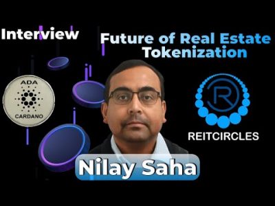 Real Estate Tokenization with REITCircles. RWA on Cardano. NFTs for Data Verification? Nilay Saha