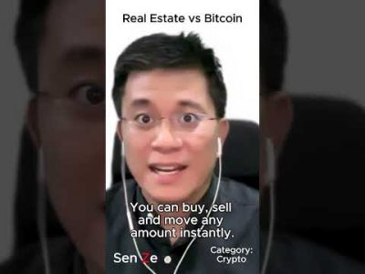 Real Estate vs Bitcoin #realestateinvesting #propertyinvestment #bitcoin #investing #cryptocurrency