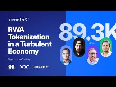 RWA Tokenization In A Turbulent Global Economy | InvestaX, XDC Network, Plug and Play, Genfinity