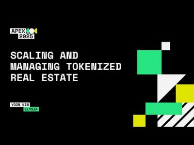 Scaling and Managing Tokenized Real Estate, Yoon Kim