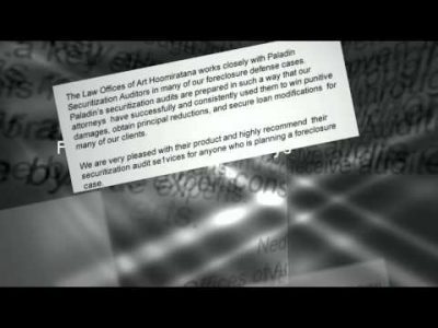 Securitization Audit Testimonials