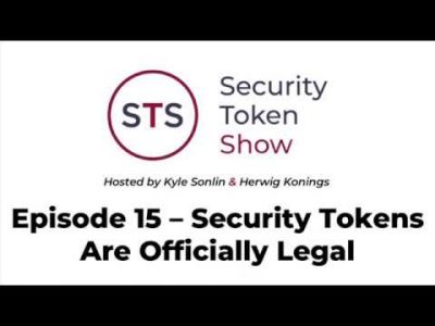 Security Token Show: #15  – Security Tokens are Officially Legal