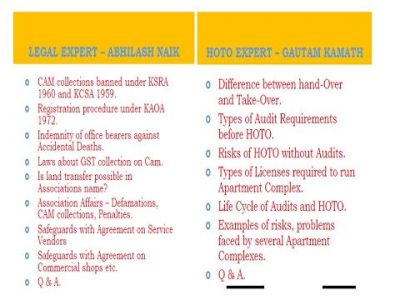 Seminar on RWA Management  for Office Bearers