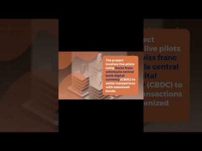 Swiss National Bank Prefers Tokenized Assets Over CBDCs #news #crypto #trading #duet #bitcoin