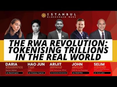 The RWA Revolution: Tokenising Trillions in the Real World – Panel – IBW24