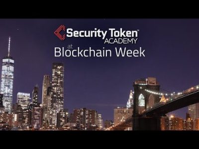 Tokenization and Government Regulations — Blockchain Week 2018