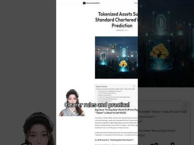 Tokenized Assets Surge: Standard Chartered's Bold Prediction