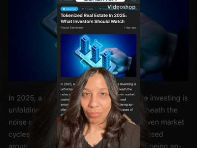 Tokenized Real Estate In 2025: What Investors Should Watch #realestateinvesting #sellingshares