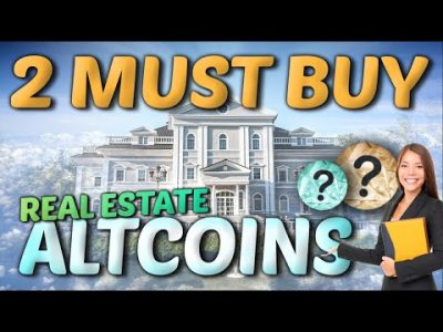 Top 2 Must Buy NFT Real Estate Altcoins Best NFT Altcoins to buy today NOT TO BE MISSED!!