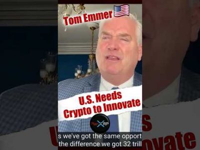 U.S. Needs Crypto to Innovate – Congressman Tom Emmer