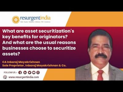 What are asset securitization's key benefits for originators?