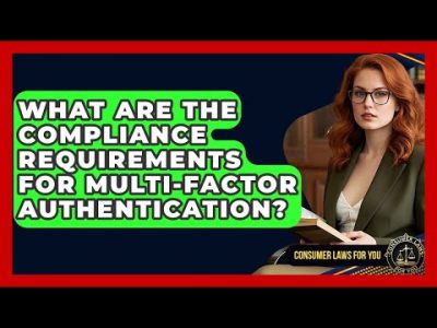What Are The Compliance Requirements For Multi-Factor Authentication? – Consumer Laws For You