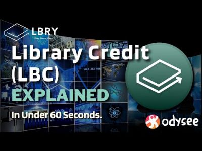 What is Library Credit (LBC)? | LBRY Odysee Explained in Under 60 Seconds