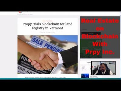 What is the standard for Real Estate Blockchain technology? Propy Inc!