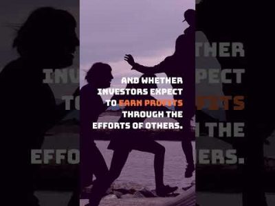 What makes token a security in USA?