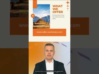 What we offer. Purchase tokens to buy the existing solar power plants.